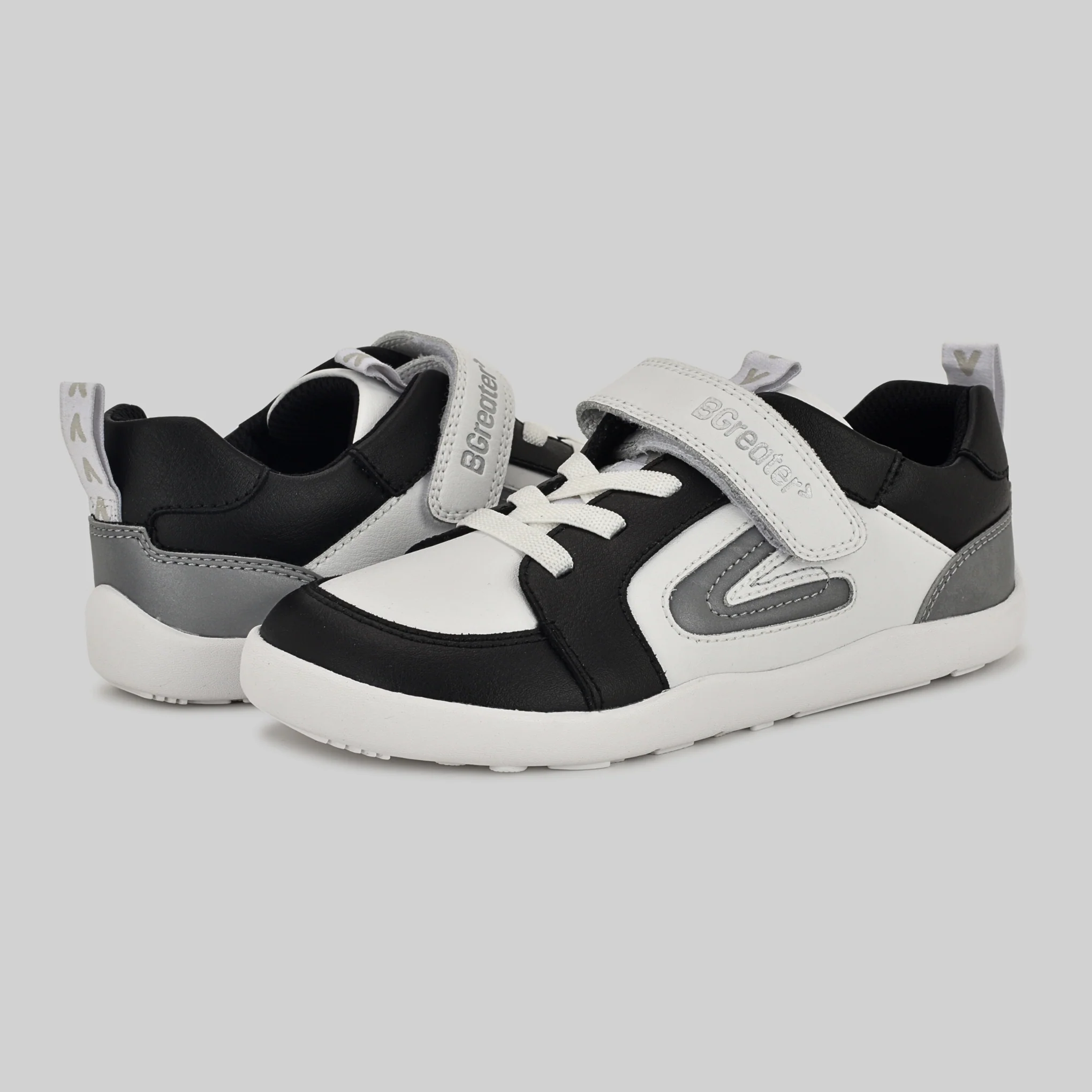 All Leather Lev - Black White - Image 14