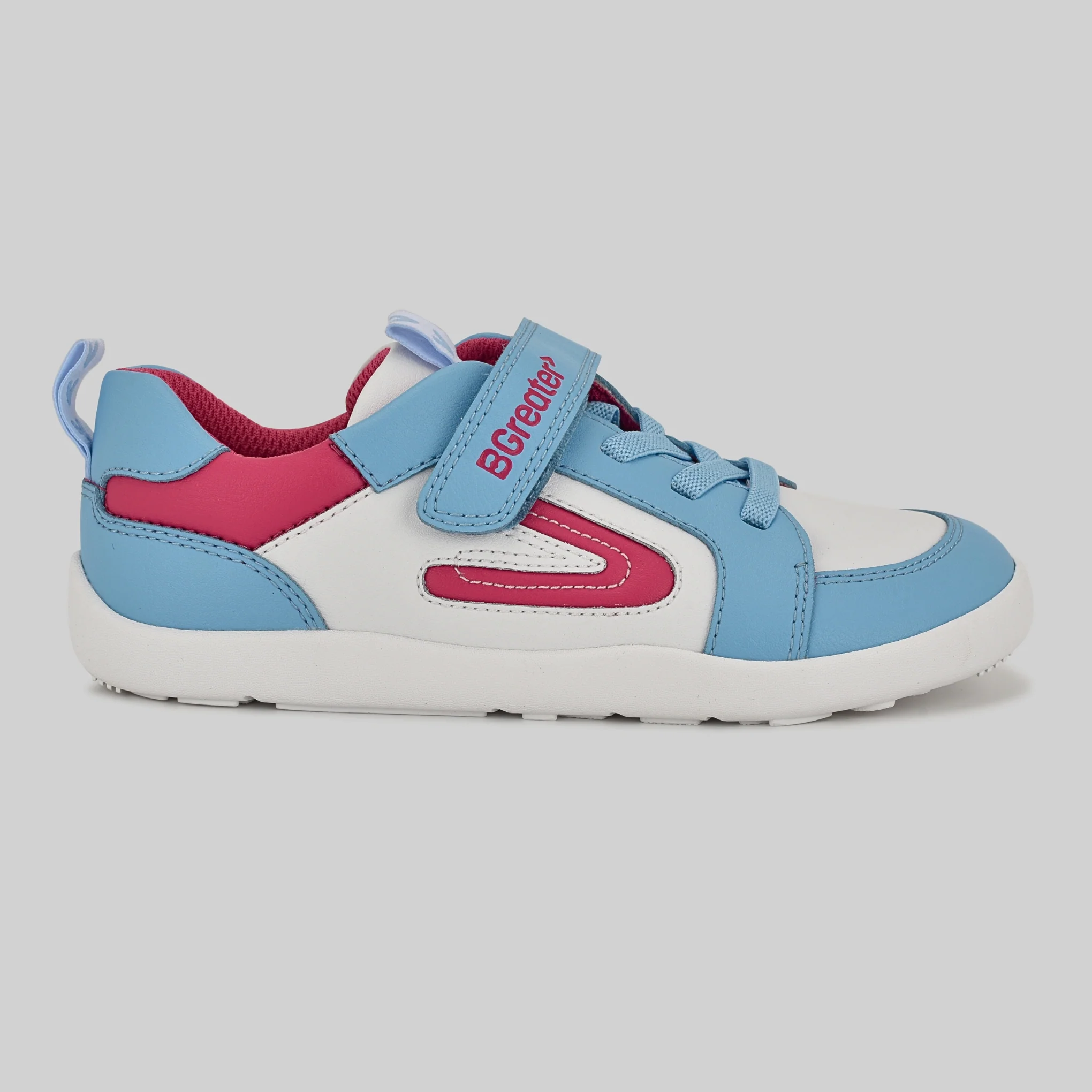 All Leather Lev - Blue White - Image 3